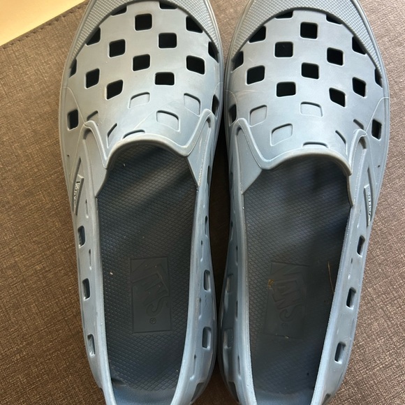 Vans Slip-On Trek shoes in pewter blue/gray size 5 boys/men - Picture 4 of 5